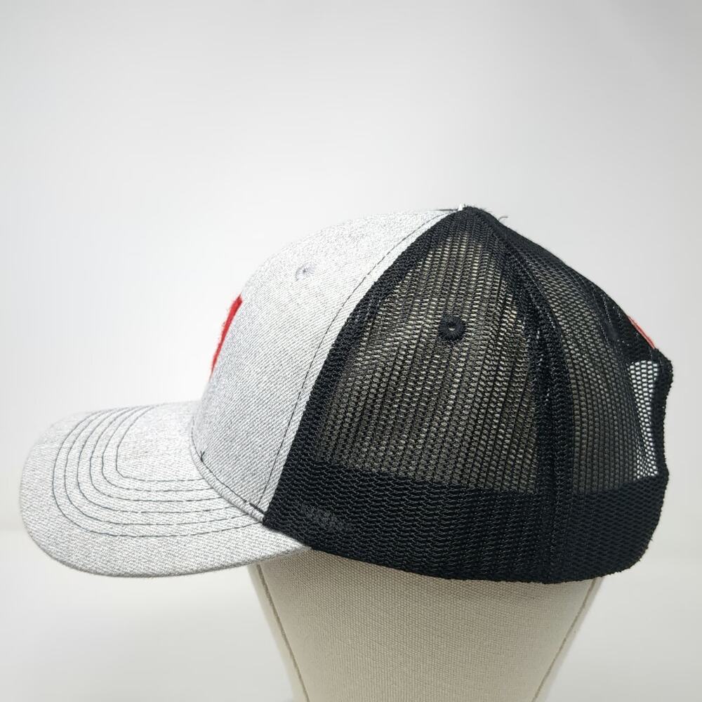 Camp Chef Trucker Hat Gray One Size Mesh Back Snapback Campfire Logo Patch View 5